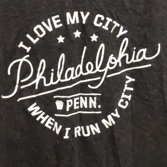 Next Level Apparel Philly Running Shirt | Gray | L - Picture 2 of 3